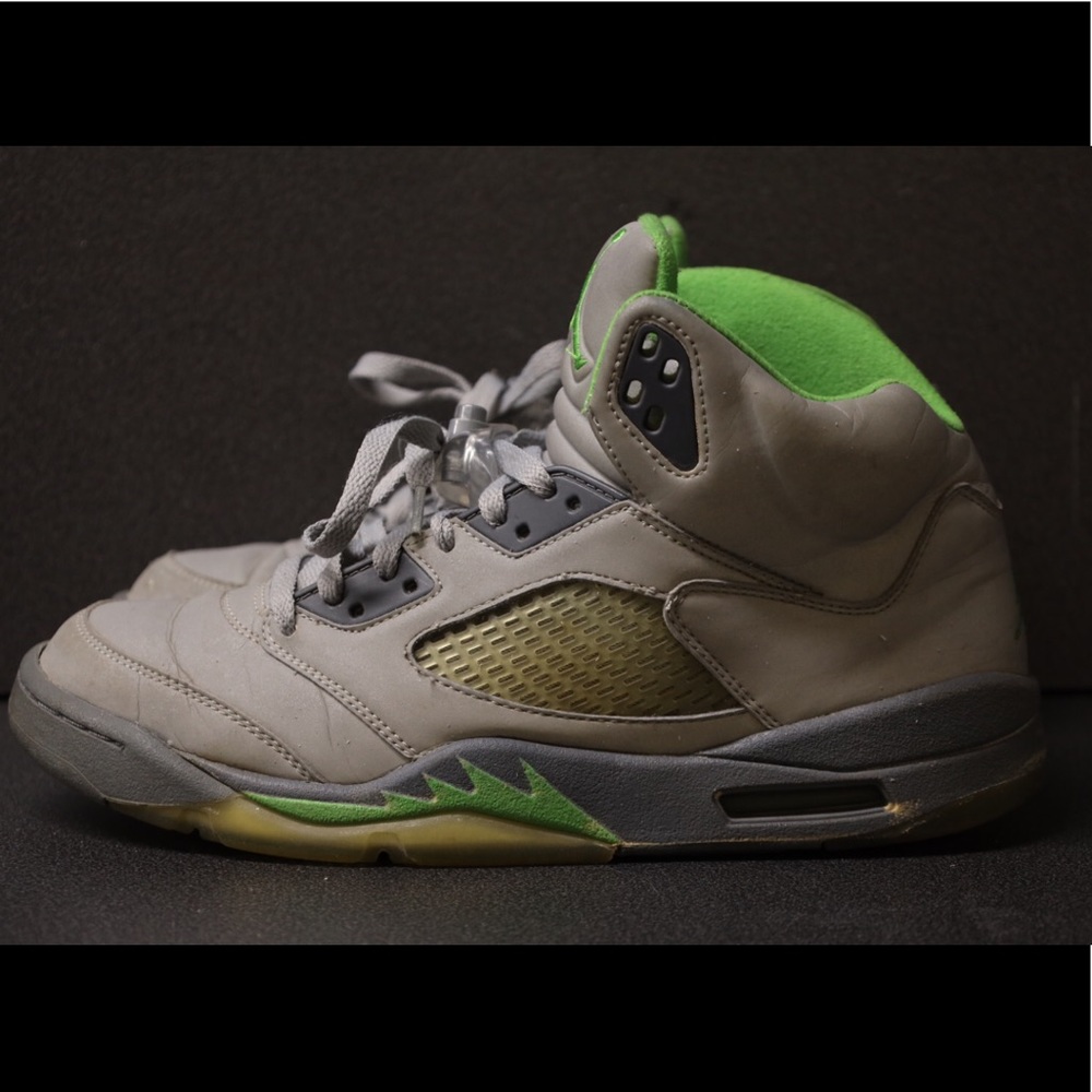 Nike Air Jordan 5 "Green Bean" Size 11